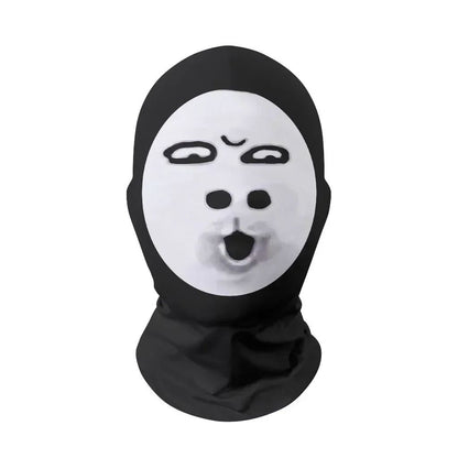 Interesting 3D Printed Seamless Ronaldo Kanye Mask Hat Cosplay Facial Mask Party Cosplay Props Halloween Mask
