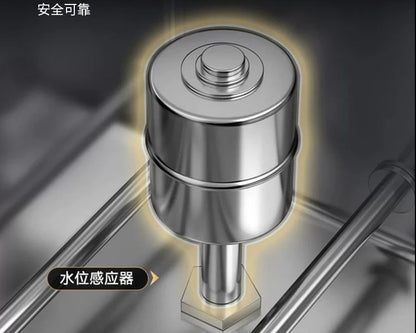 XWJ Dishwasher Commercial Ultrasonic Automatic Vegetable Washer  Kitchen Restaurant Canteen Large Bowl Washing Large Capacity
