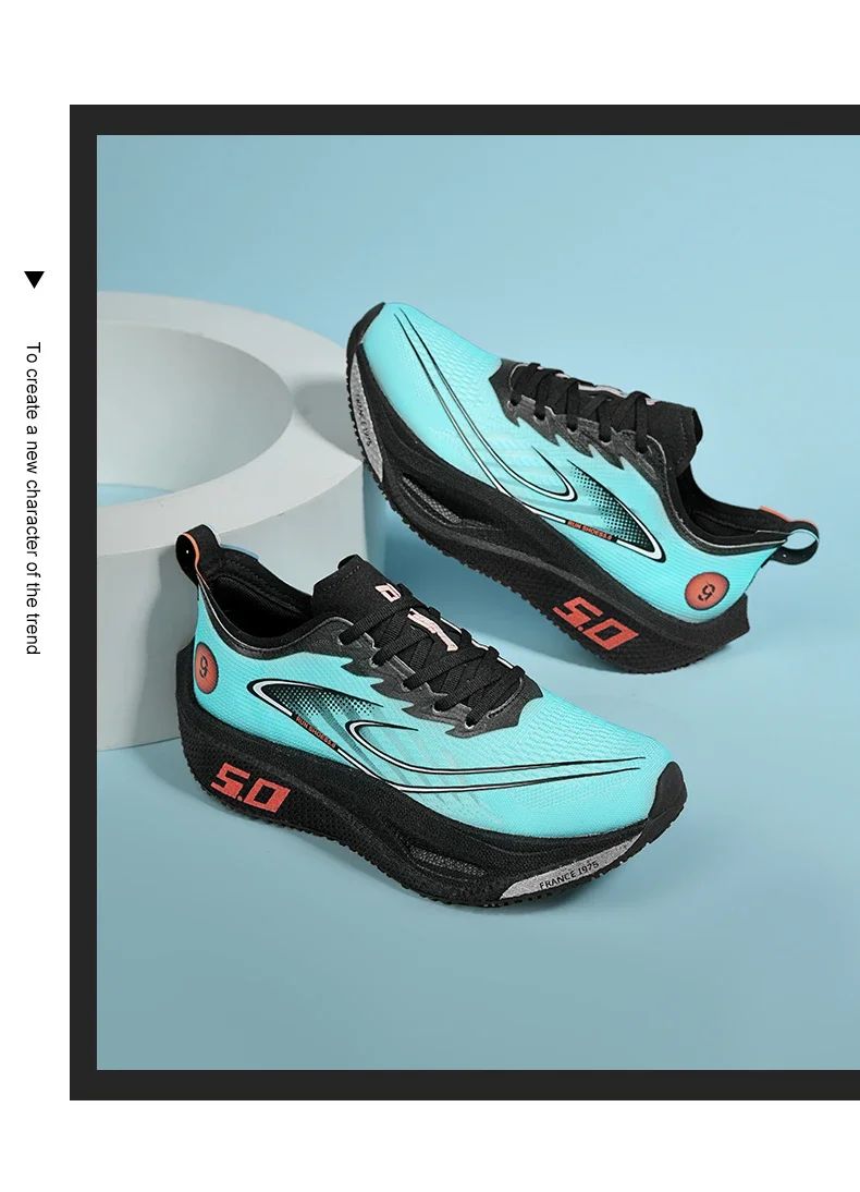 Unisex 2025 Full Carbon Plate Running Shoes Professional Marathon Racing Lightweight Bounce Cushion Breathable Sports Sneakers