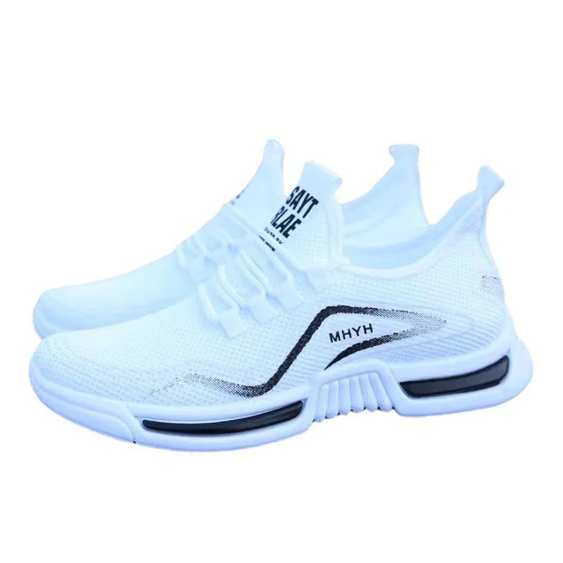 Tênis Masculino Slip-on Fashion Tênis Esportivo Masculino para Corrida Respirável para Academia Treino Caminhada Tênis Antiderrapante para Exercício