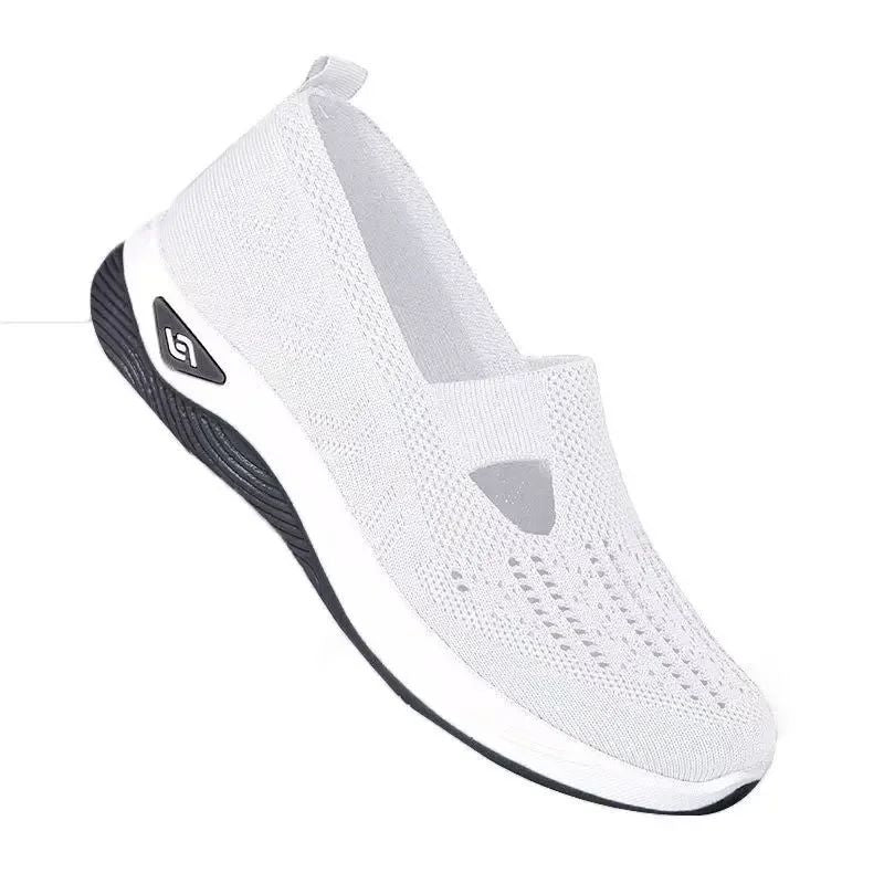 Orthopedic Shoes for Women Walking Shoes Slip On Arch Support Memory Foam Breathable Sneakers Summer Comfortable Casual Trainers