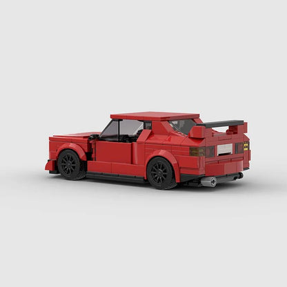 MOC Speed Sports Super Carro de Corrida Blocos de Montar DIY Tijolos Cidade Rally Técnico Grande Veículo de Corrida Presente de Natal Brinquedo