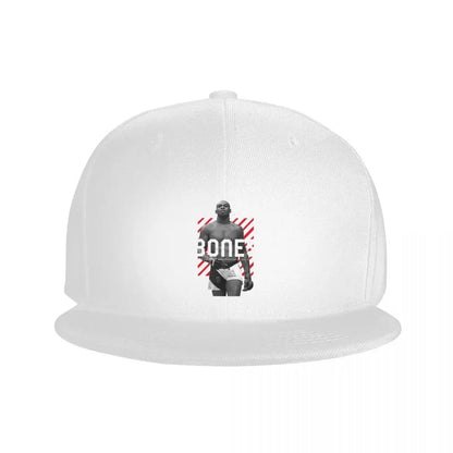 Boné de beisebol ajustável hipster engraçado Jon Jones The Bones Snapback Cap