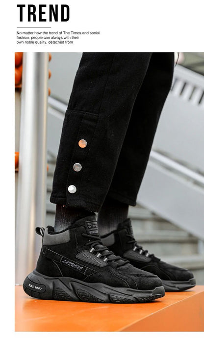 Winter Sport Shoes for Men Sports and Leisure Loafers Ankle Boots Casual Shoes Casual Sneaker Platform Sports Shoes Fashion New