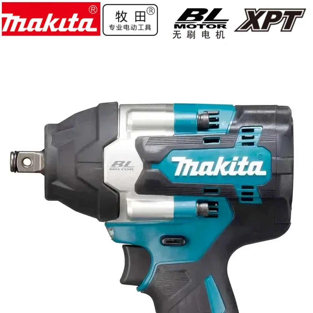 Chave de Impacto a Bateria Makita DTW700, Velocidade Contínua, 18V, Ferramenta Elétrica Sem Escovas (Sem Bateria) para Aperto de Parafusos Pesados