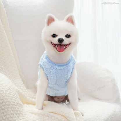 Roupas de Inverno para Cães, Colete de Lã para Teddy Bichon Pomeranian, Colete de Inverno para Cães Pequenos e Gatos, Fantasia para Animais de Estimação, Roupa para Cães, Atacado