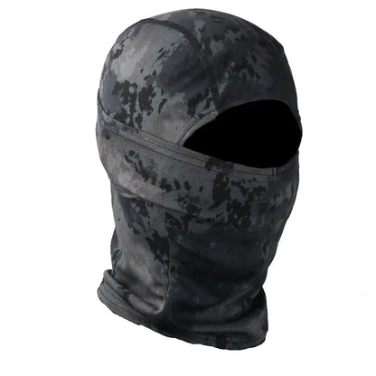 Camouflage Balaclava Full Face Mask Wargame CP Hat Hunting Bicycle Cycling Bandana Neck Gaiter