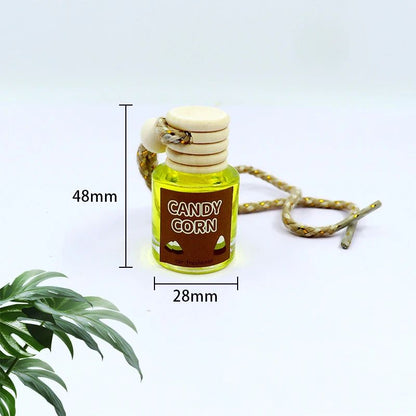 Universal Car Essential Oil Diffuser Air Freshener Hanging Perfume Bottle Auto Interior Rearview Mirror Ornament Hanging Pendant