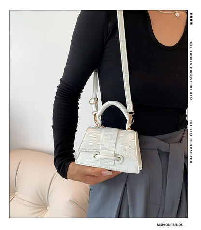 Trend Shoulder Bags Womens Solid Advanced Crossbody Bag Shoulder Clutch Bag Fashion Mini Purse Shopping Cosmetic Storage Handbag