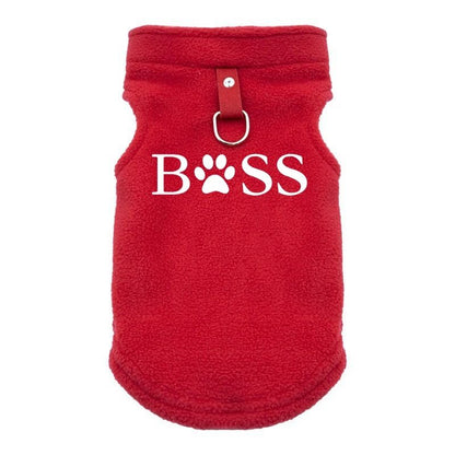 Roupas para cães BSS, casaco de outono inverno, colete quente de lã para cães pequenos Chihuahua Bulldog, jaquetas, fantasias e suprimentos