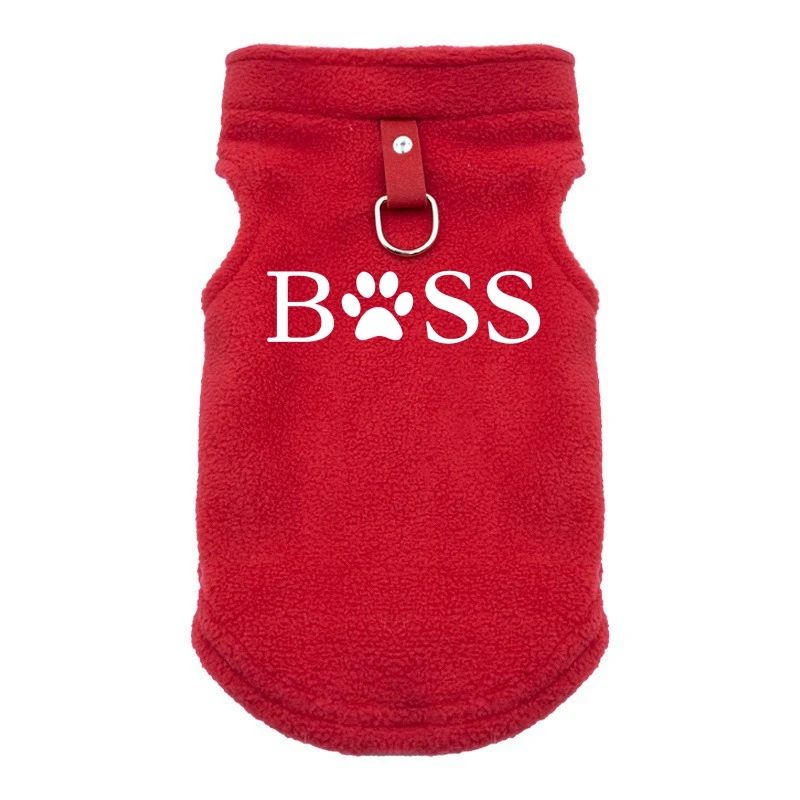 Roupas para cães BSS, casaco de outono inverno, colete quente de lã para cães pequenos Chihuahua Bulldog, jaquetas, fantasias e suprimentos