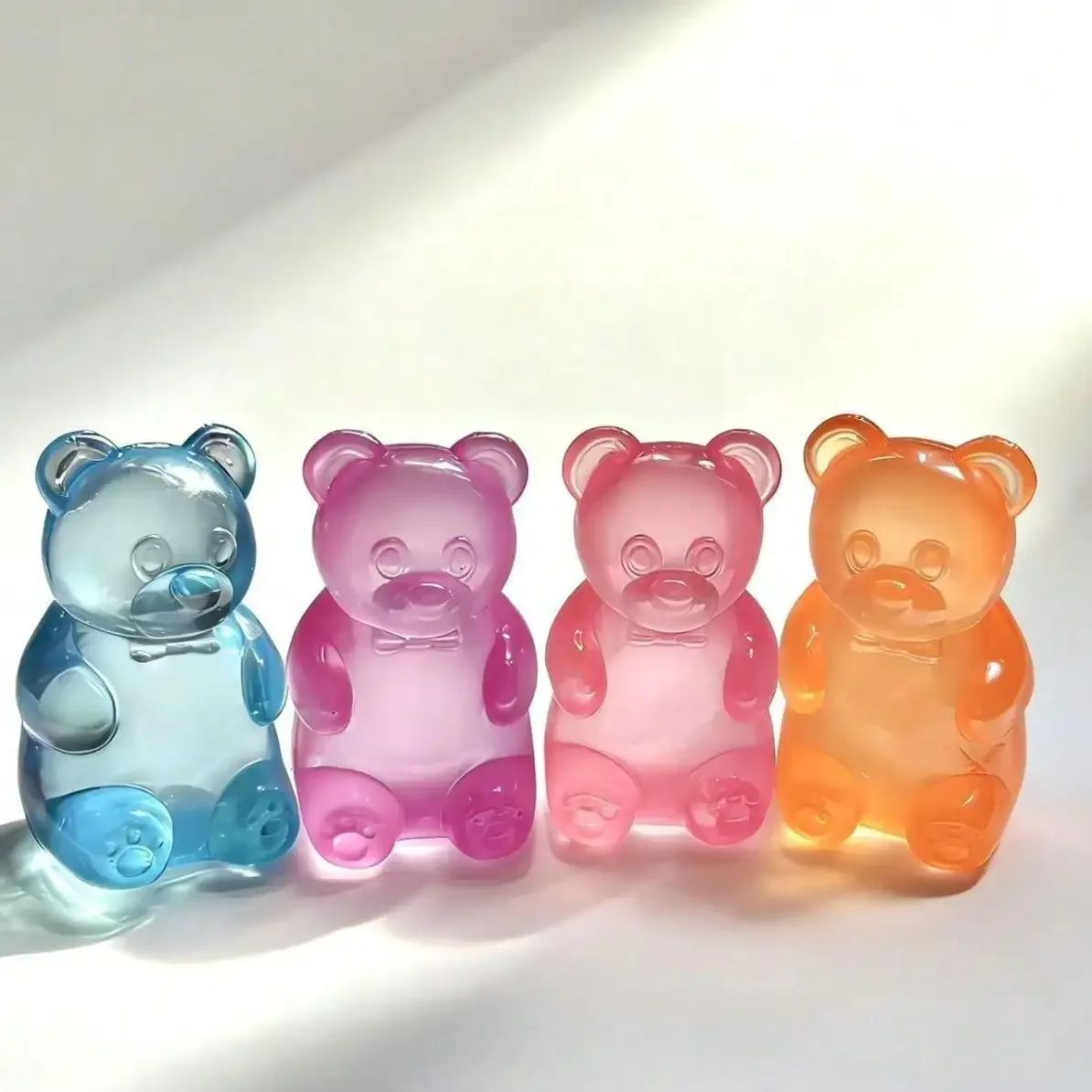 100+Pcs Assorted Squishy Figures Blind Box Surprise Toys, Slow Rebound Stress Relief Fidget Toy Set Featuring Giant Yellow Gorilla, Moai Head, Panda, Rabbit, Duck, Jellyfish and Axolotl, Novelty Sensory Play Toy, Kids Birthday & Party Favor Gifts