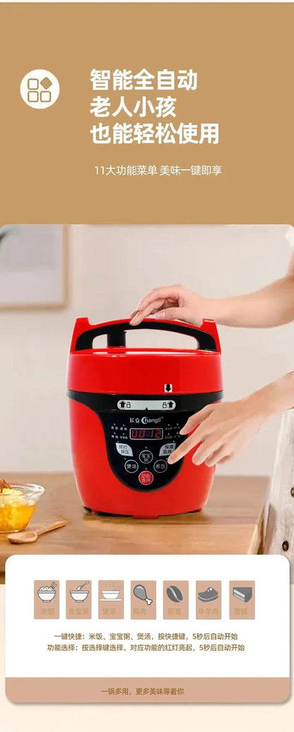 220V Effortlessly Cook Delicious and Nutritious Meals with Changli Electric Pressure Cooker AI