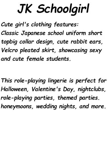 JK Cosplay Dress Cute School Style Best for Theme Parties Charming Student Style for Uniform Culture Followers Fashion Outfit