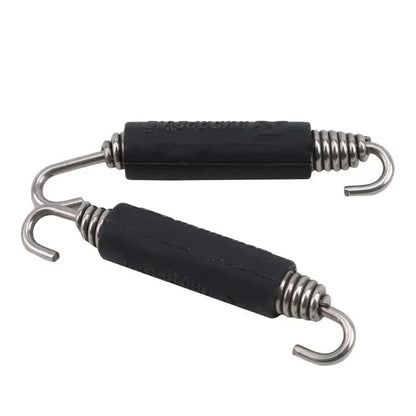 2PCS Stainless Steel Universal Motorcycle Muffler Exhaust Springs Hooks Front Middle Link Pipe Exhaust Connect Spring  Yoshimura