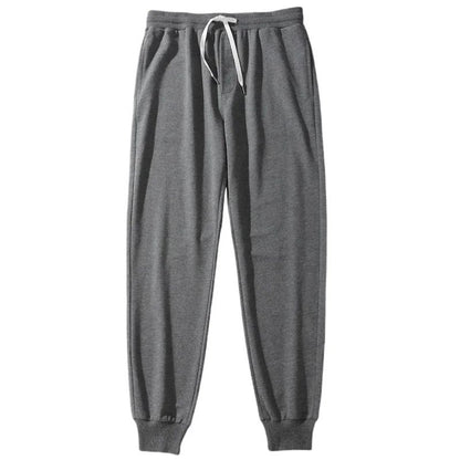 Men 100% Cotton Pants Elastic Gym Sweatpants Casual Jogging Trousers Sport Joggers Fitness Running Pants Man Clothing Streetwear