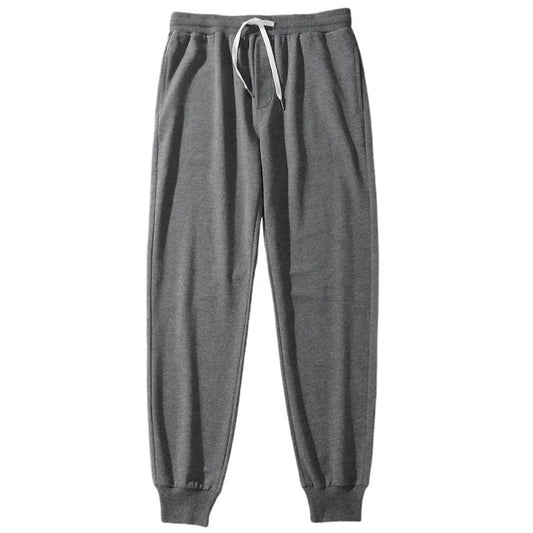 Men 100% Cotton Pants Elastic Gym Sweatpants Casual Jogging Trousers Sport Joggers Fitness Running Pants Man Clothing Streetwear