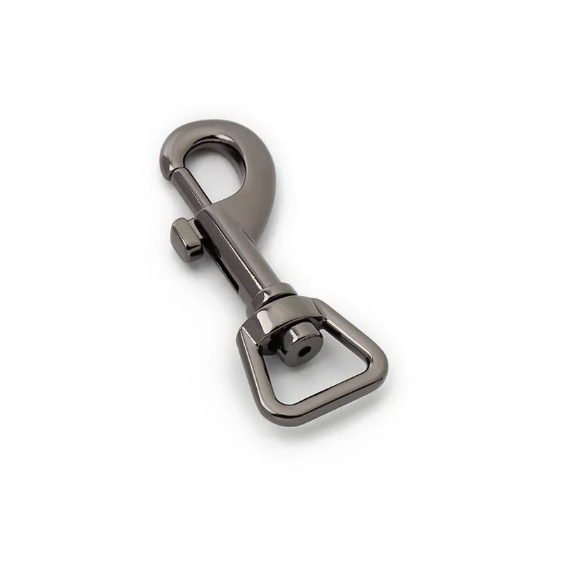 Dog Leash Clip Pets Carabiner Auto Locking Carabiner With Swivel Rotating Ring For Outdoor Keychain Pet Leash Hook Accessories