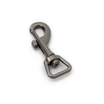 Dog Leash Clip Pets Carabiner Auto Locking Carabiner With Swivel Rotating Ring For Outdoor Keychain Pet Leash Hook Accessories