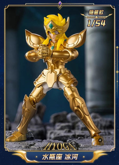 Blokees Saint Seiya Galaxy Versão 2 Bonecos de Ação Camus Hyoga Dohko Milo Shiryu Pegasus Nachi Anime Brinquedos Presentes Infantis