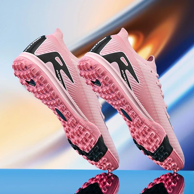 New Men Soccer Shoes Training Boys Outdoor Sport Football Boots Adult  Long Spikes Non Slip Cleats Breathable Match Comfortable