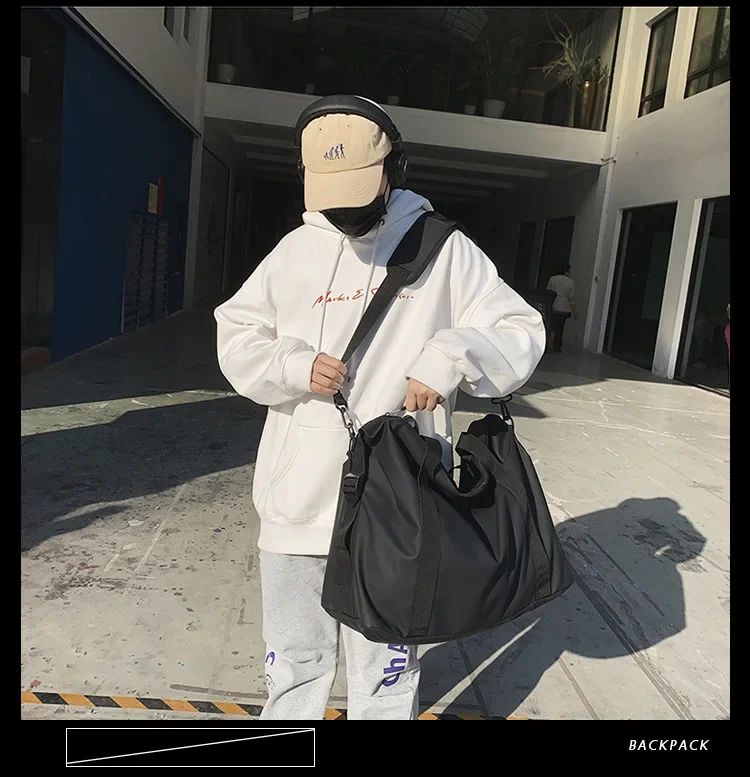 2026 style handheld travel bag, large-capacity sports and fitness bag, lightweight luggage storage bag