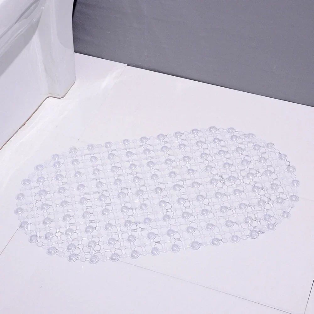 1PC Anti-slip shower pad with suction cup Massage Mat anti-fall children's foot pad PVC bathroom floor mat Bathroom accessories