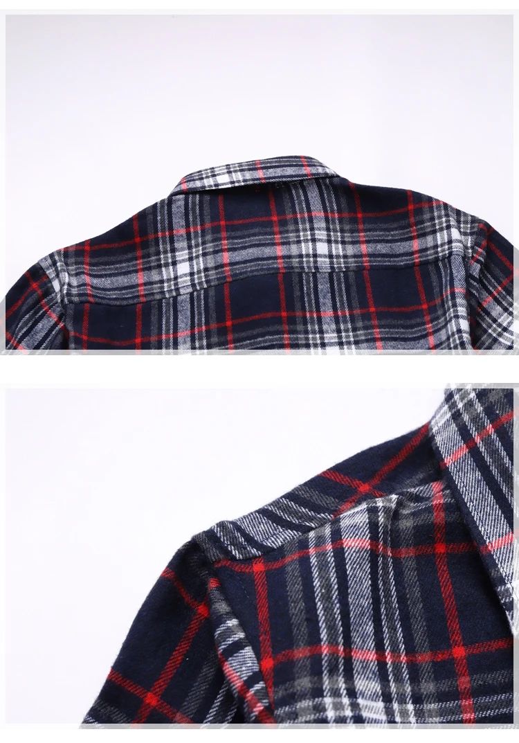 2025 new red summer men's shirts short-sleeved plaid fat big yards youth casual shirt.