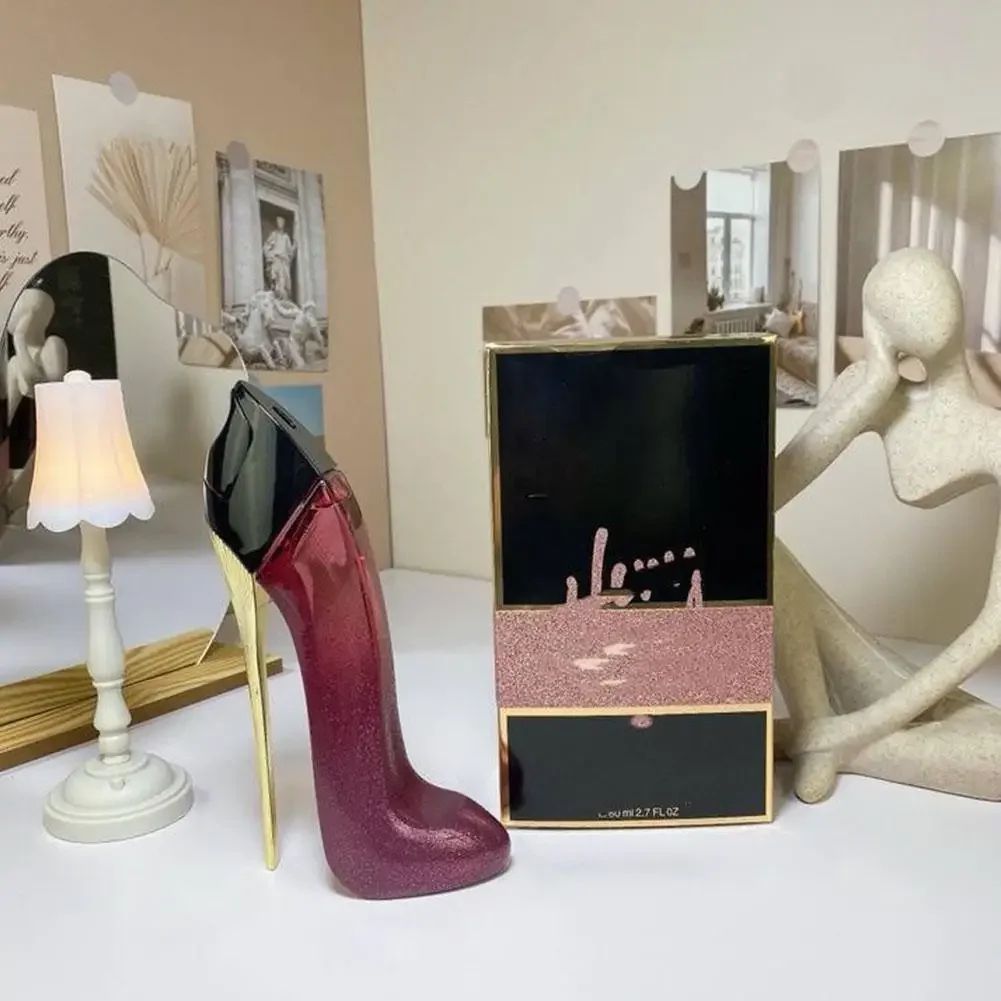 80ml Lasting Fragrance Sexy Spray Fashion Deodorant Perfume New Women's Luxury Floral Elegant High Heel Bottle Design