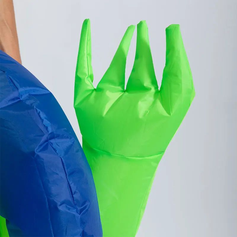 Adult Riding on Alien Inflatable Costume Party Halloween Costume Cosplay for man Women