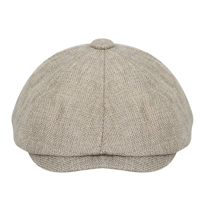 Classic Hat for Men Caps Vintage Retro Tweed Peaky Blinders Beret Hat Flat Peaked Cap Street Hats for Women Men