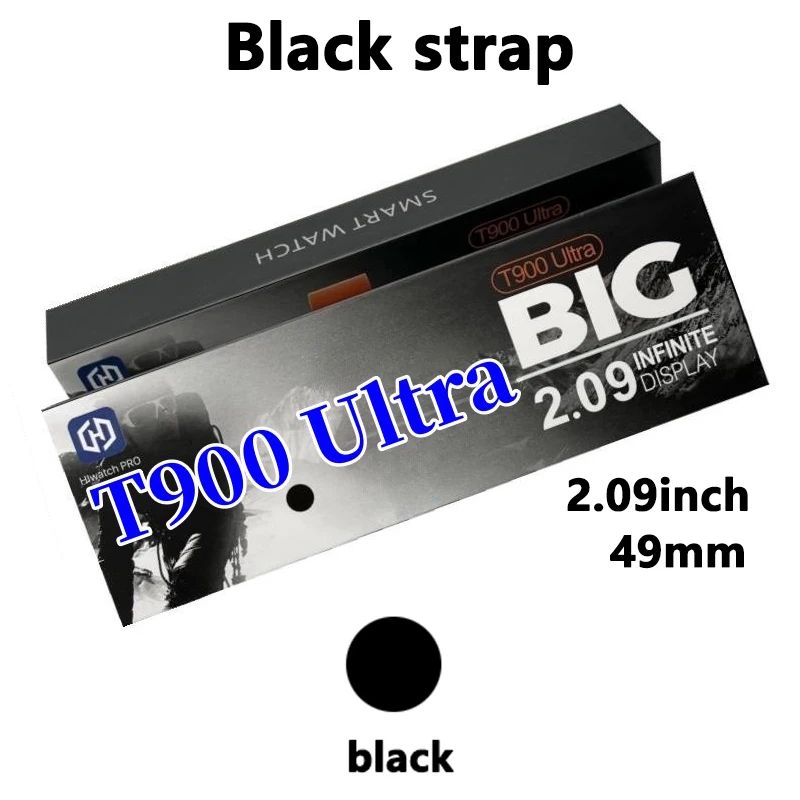 Original T900 Ultra Big Smart Watch Wholesale 2.09 inch Bluetooth Call IWO Series 8 Men Women Sports Smartwatch For IOS Android