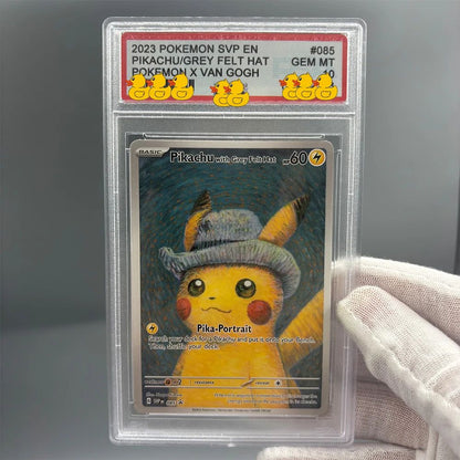 DIY PTCG Rating Card Collection Card 2021 SWSH FA/RAYQUAZA V MEWTWO ex Copy 10Points Rating Card Anime Game Gift
