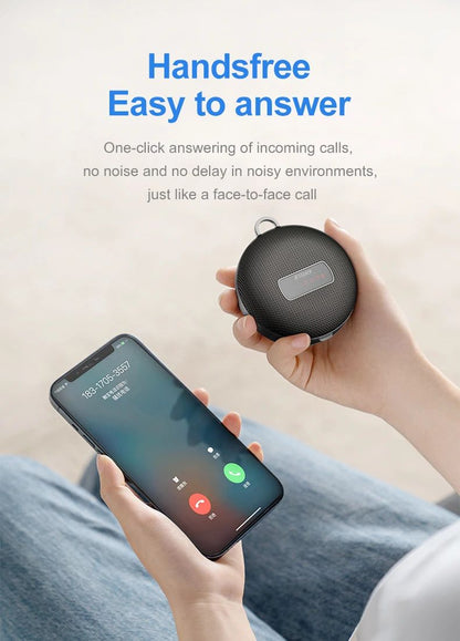 Portable Caixa De Som Bluetooth Speaker Wireless Radio FM Subwoofer Sound Box Music Bass Woofer Mini Waterproof Small Mp3 Column