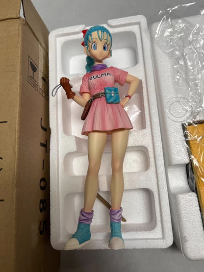 In Stock 30cm JT Studio Bulma Figure Dragon Ball Anime Figure Childhood Series PVC Statue Collection Model Ornament Gift Toy