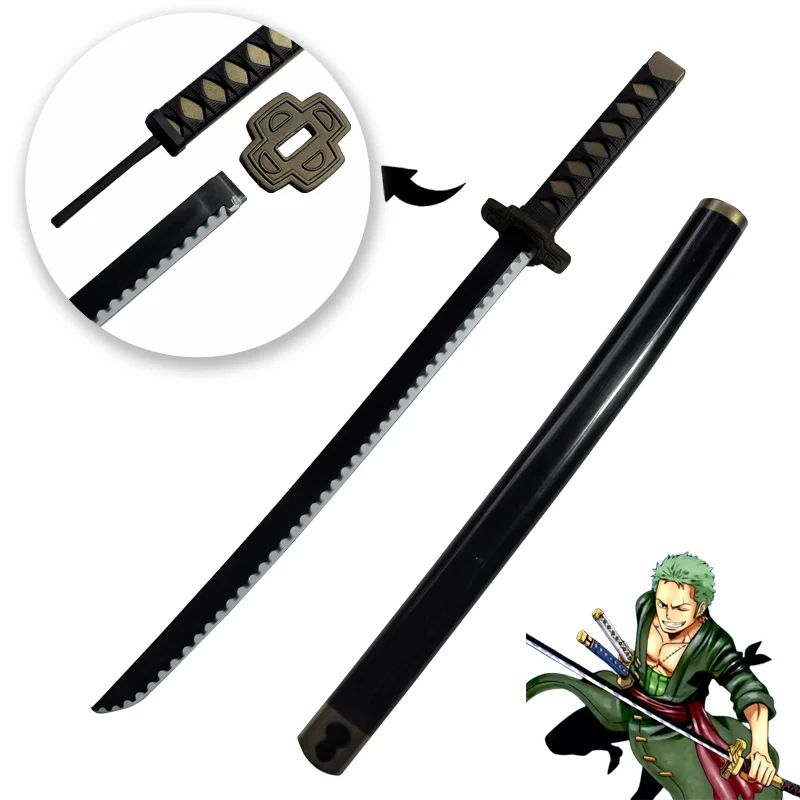 One Piece Cosplay Roronoa Zoro Katana Sword PU Trafalgar Sword Law Role Playing Yuki Samurai prop Party toy Sword 72cm