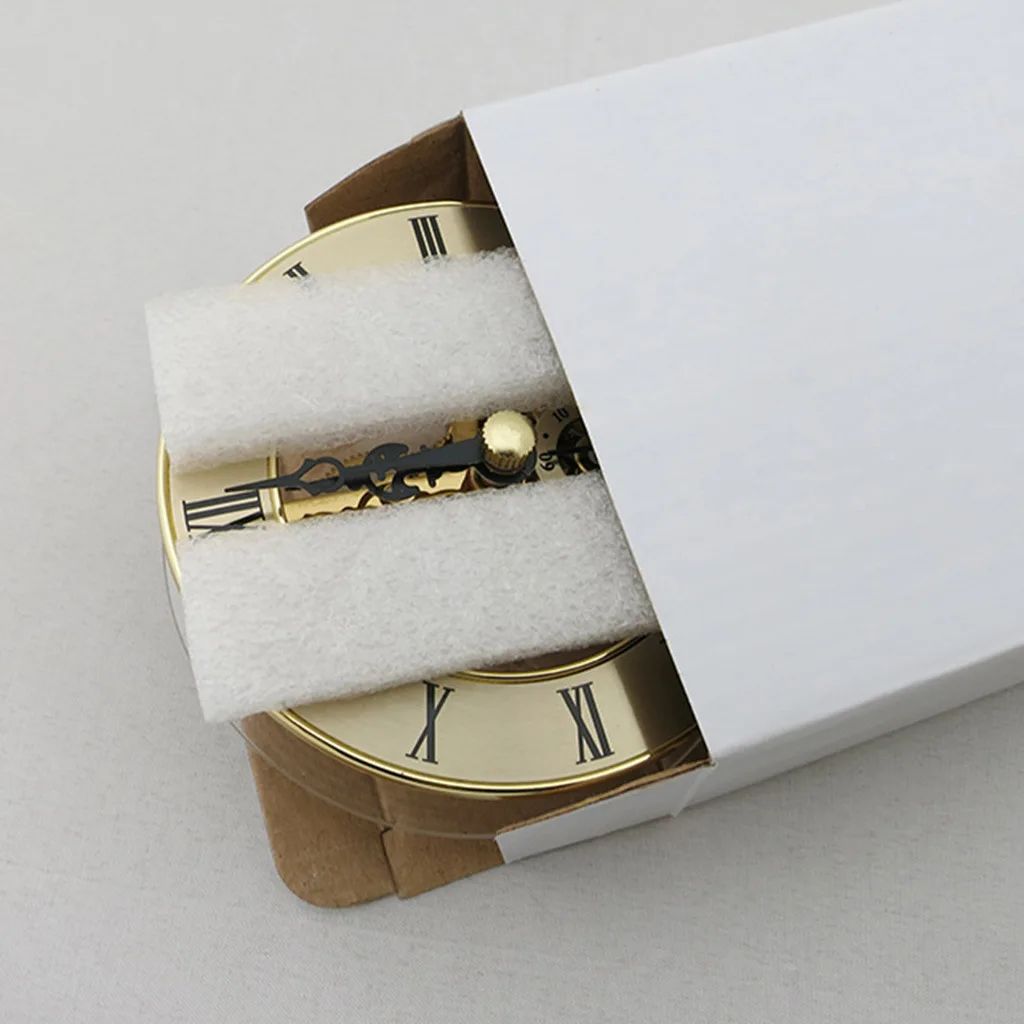 DIY Creative Mechanical Clock Ornament Frameless Metal Skeleton Clock Movement Home Silent Clock Living Room Office Decoration