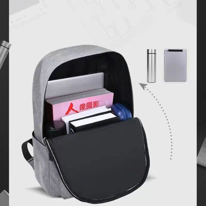 Mochila Masculina Casual Minimalista Versátil Mochila de Grande Capacidade Escolar para Estudantes Computador Bolsa de Viagem Mochila Unissex Lavável