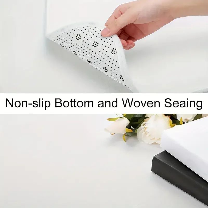 Christmas Area Rug Christmas Balls Living Room Rug Xmas Pine Rugs Green Bedroom Rugs Non Slip Carpet for Dining Room, Office