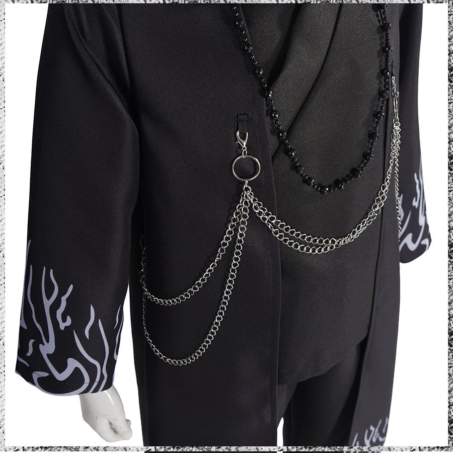 Cosplay Costumes for Kids Adults Boys Jinu Uniform Kimono Set Halloween Party Outfits