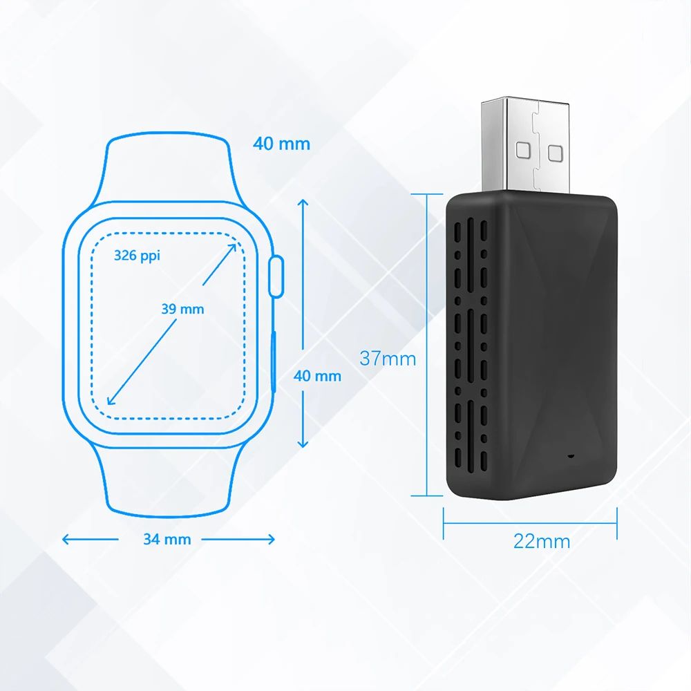 Adaptador Sem Fio Carplay Android Auto para Toyota Mazda Nissan Camry Suzuki Subaru Citroen Audi Mercedes Kia Ford Opel Spotify BT