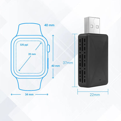 Adaptador Sem Fio Carplay Android Auto para Toyota Mazda Nissan Camry Suzuki Subaru Citroen Audi Mercedes Kia Ford Opel Spotify BT