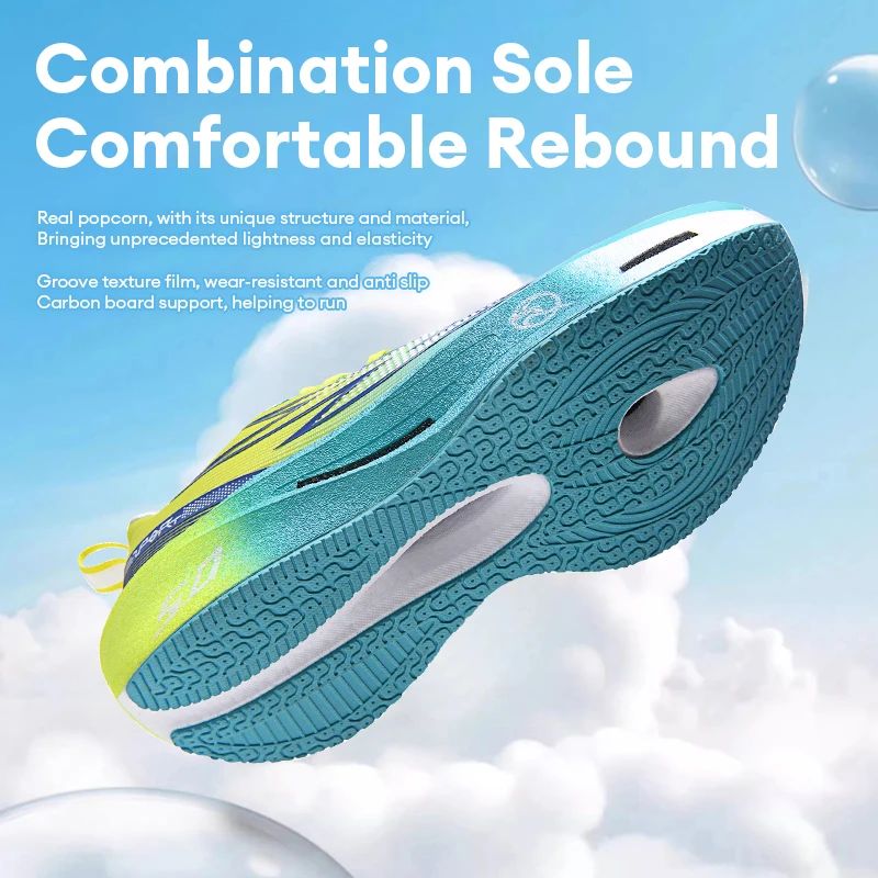 5.0 MIX Carbon Plate Running Shoes for Men and Women Racing Marathon Stable Rebound Shock-absorbing Training Sneakers