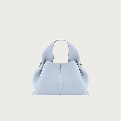 New commuting women's single shoulder cloud bag, niche retro high-end leather single shoulder crossbody bag2025