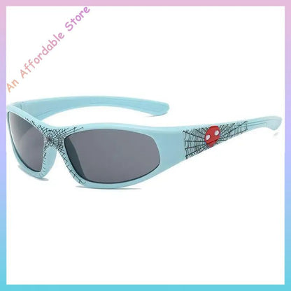 Spiderman Sunglasses Plastic Toys Children'S Marvel Avengers Figure Spider-Man Cartoon Fashion Sunglasses Kids Cute Goggle Gifts