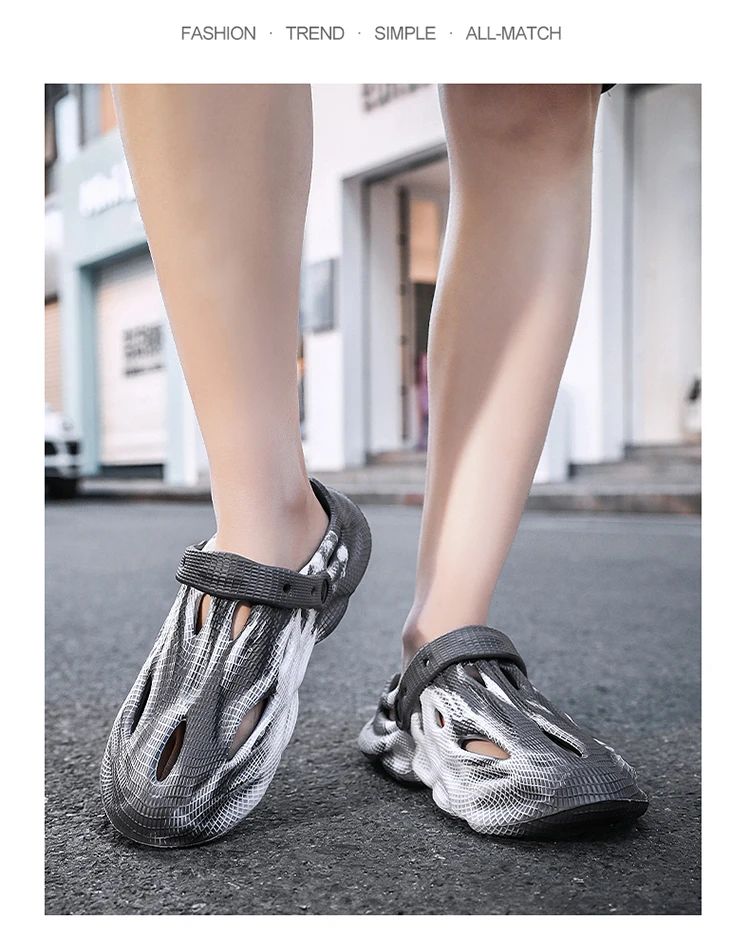 Novelty Hot Sale Garden Shoes for Women Mens Sandals EVA Lightweight Beach Clogs Summer Beach Zapatos Hombre for Men and Women