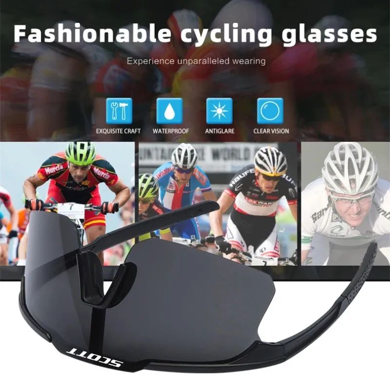 Men's and women's outdoor sports cycling glasses, UV400 protection, cycling, driving, travel sunglasses in 7 colors