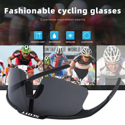 Men's and women's outdoor sports cycling glasses, UV400 protection, cycling, driving, travel sunglasses in 7 colors