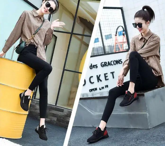 Tenis Feminino 2025 Women Vulcanized Shoes Breathable Women Fashion Air Mesh Casual Sports Shoes Womens Sneakers Chaussure Femme