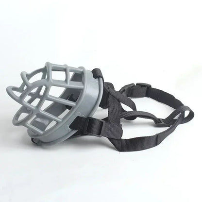 Breathable Basket Dog Muzzle Anti-biting Chewing Mask  Soft Silicone Pet Dog Muzzle  Durable Strong Mask pet Dog Supplies